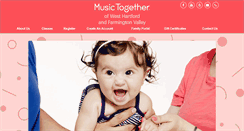 Desktop Screenshot of musictogetherwhfv.com